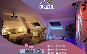 Capsule color deluxe Balnéo I écran home cinéma I console de jeux